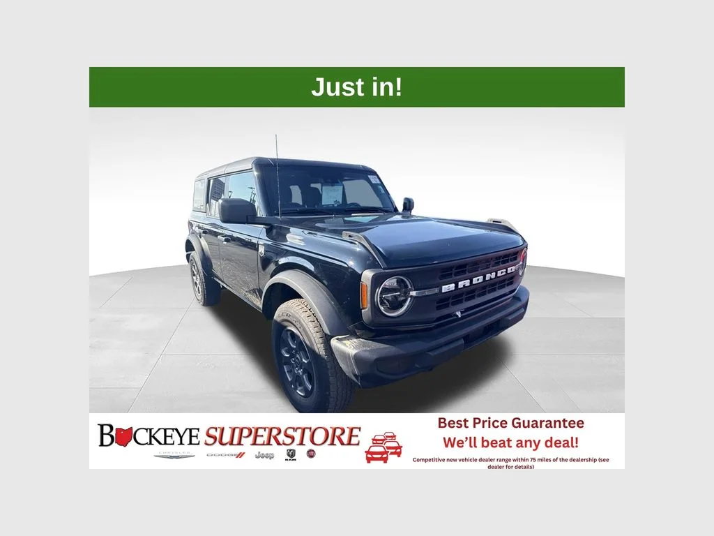 Used 2025 Black Ford Big Bend image 1