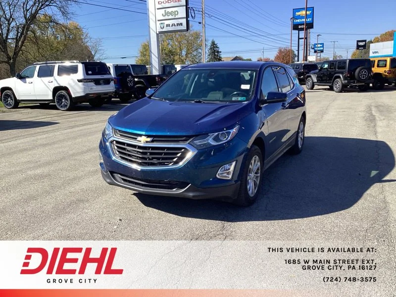 Used 2020 Blue Chevrolet LT image 3