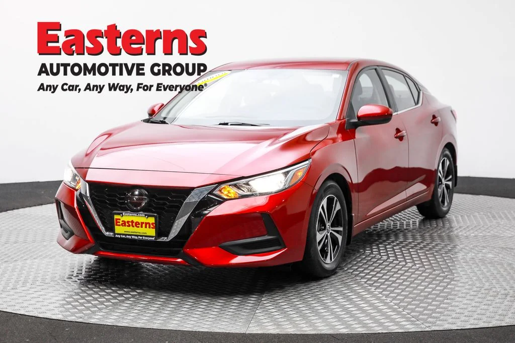 Used 2021 Red Nissan SV image 1