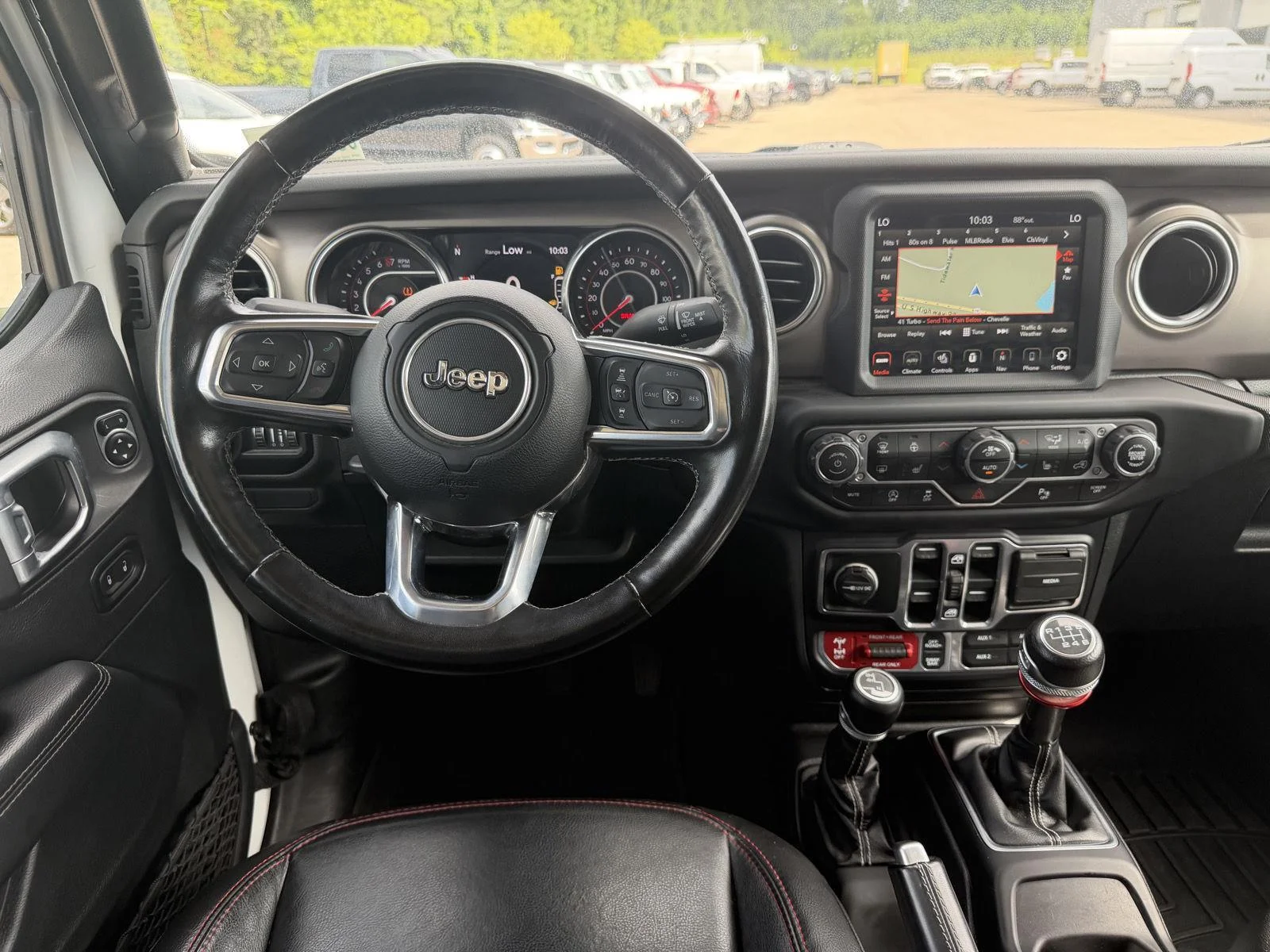 Used 2020 Bright White Clearcoat Jeep Rubicon image 8