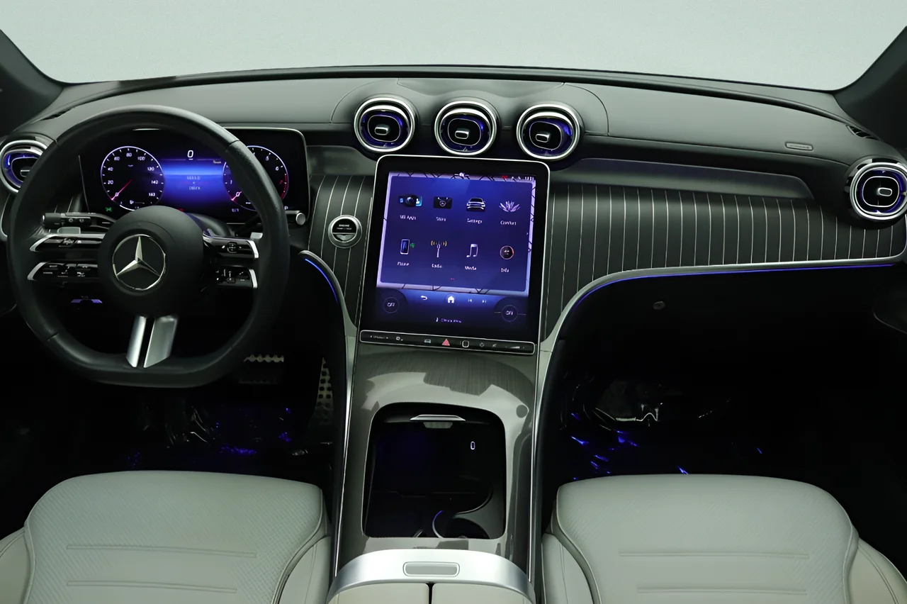 Certified Used 2023 Blue Mercedes-Benz 300 Sport Utility AMG® Line image 7
