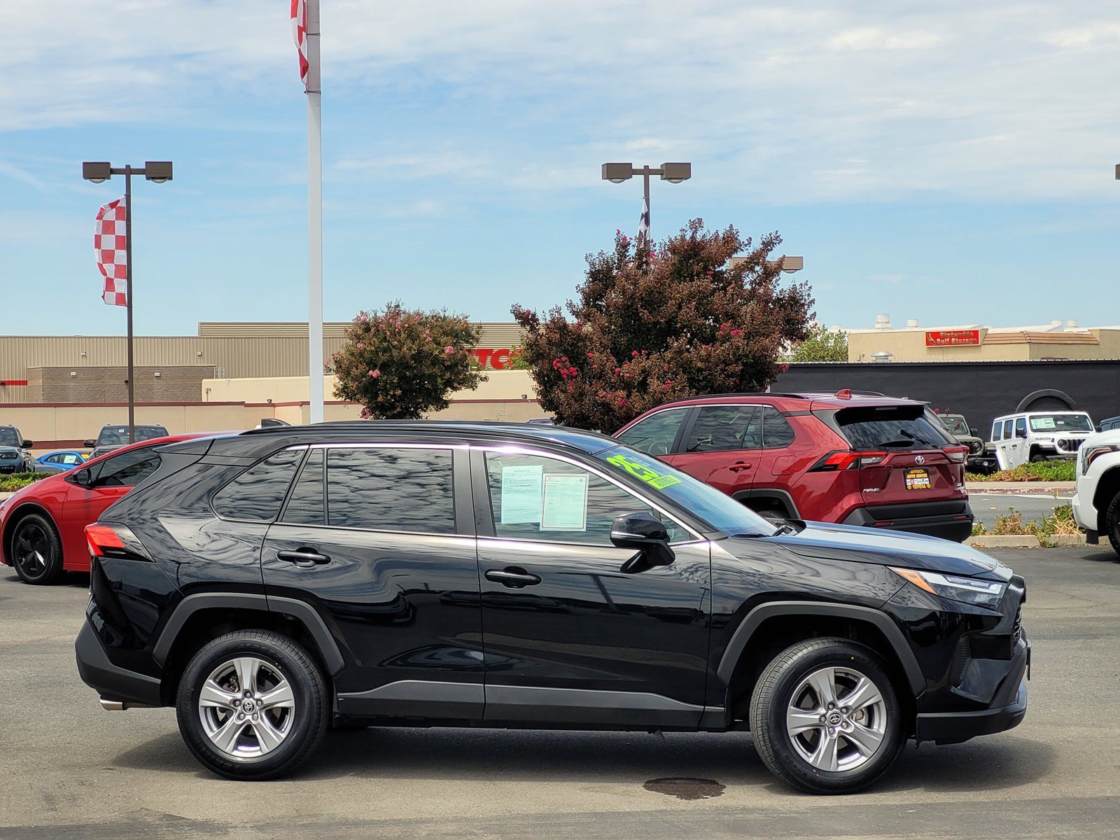 Certified Used 2025 Black Toyota XLE image 3