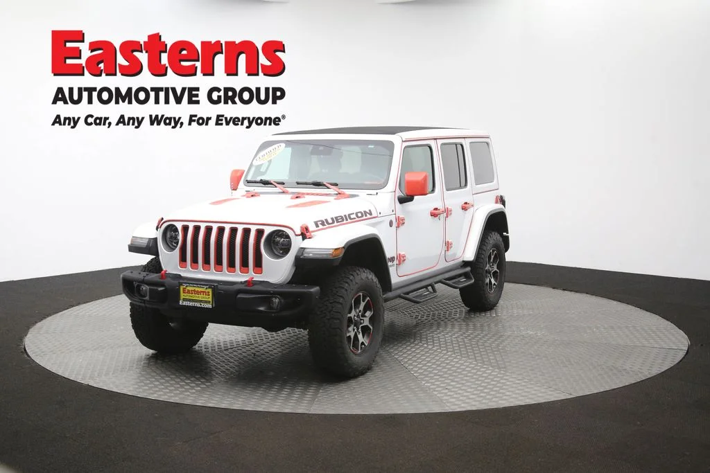 Used 2020 White Jeep Unlimited Rubicon image 58