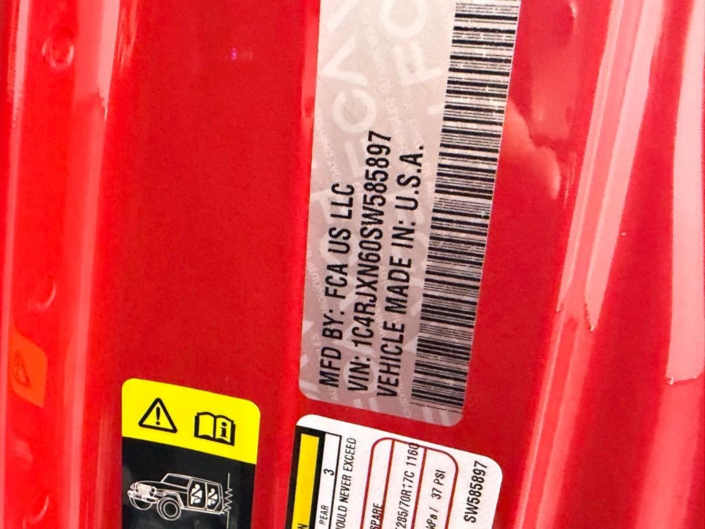 Certified Used 2025 Red Jeep Willys 4xe image 36