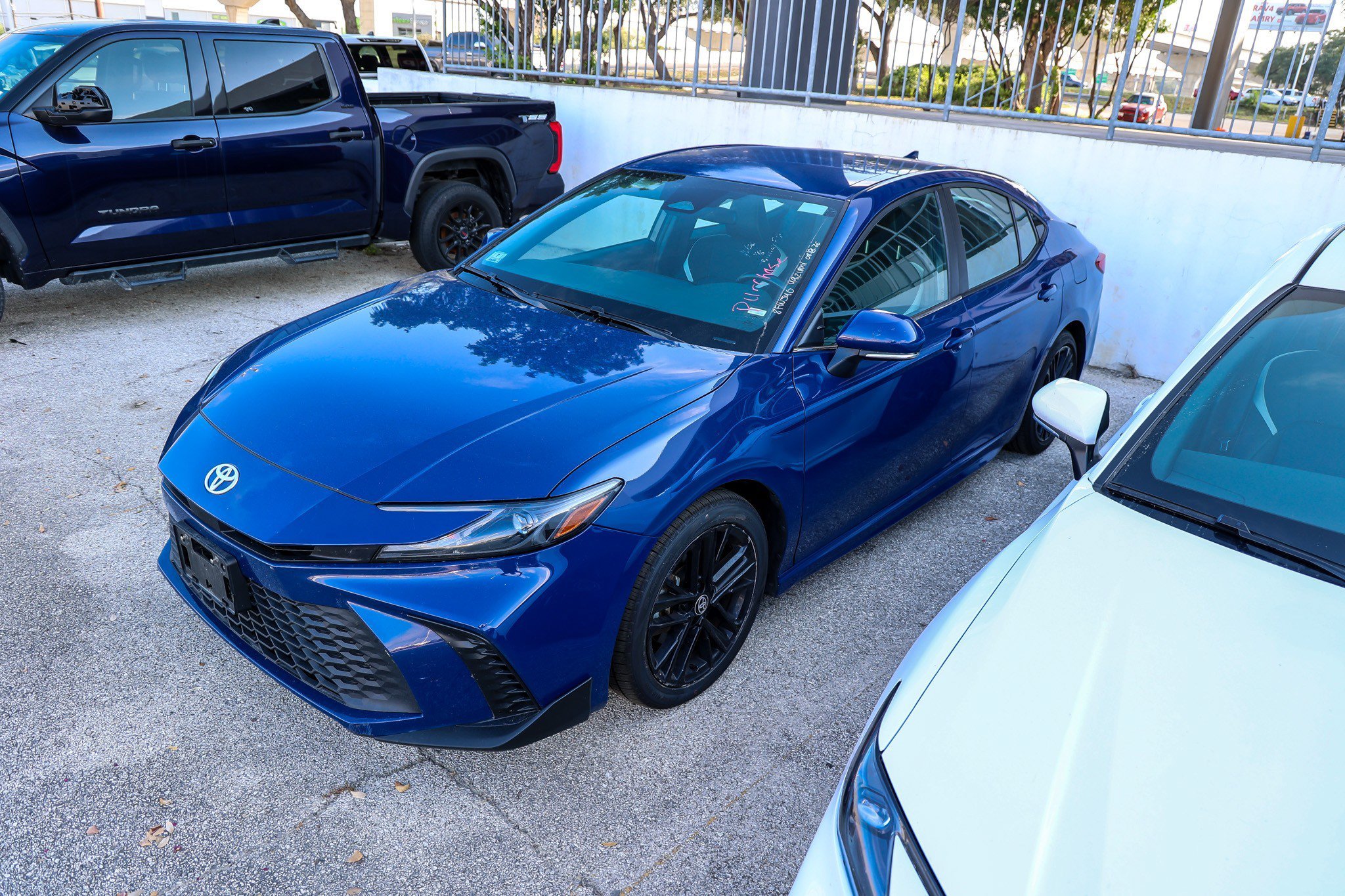 Used 2025 RESERVOIR BLUE Toyota SE image 2