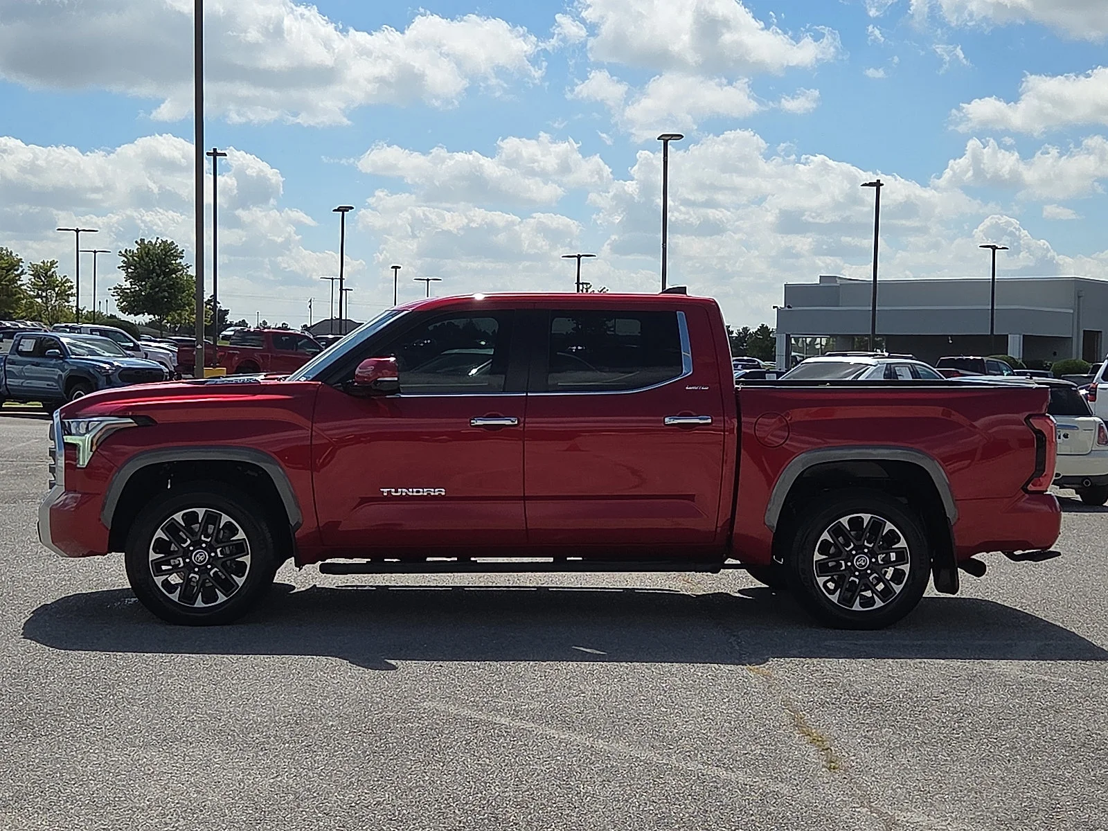 Used 2024 Supersonic Red Toyota Limited Hybrid image 3