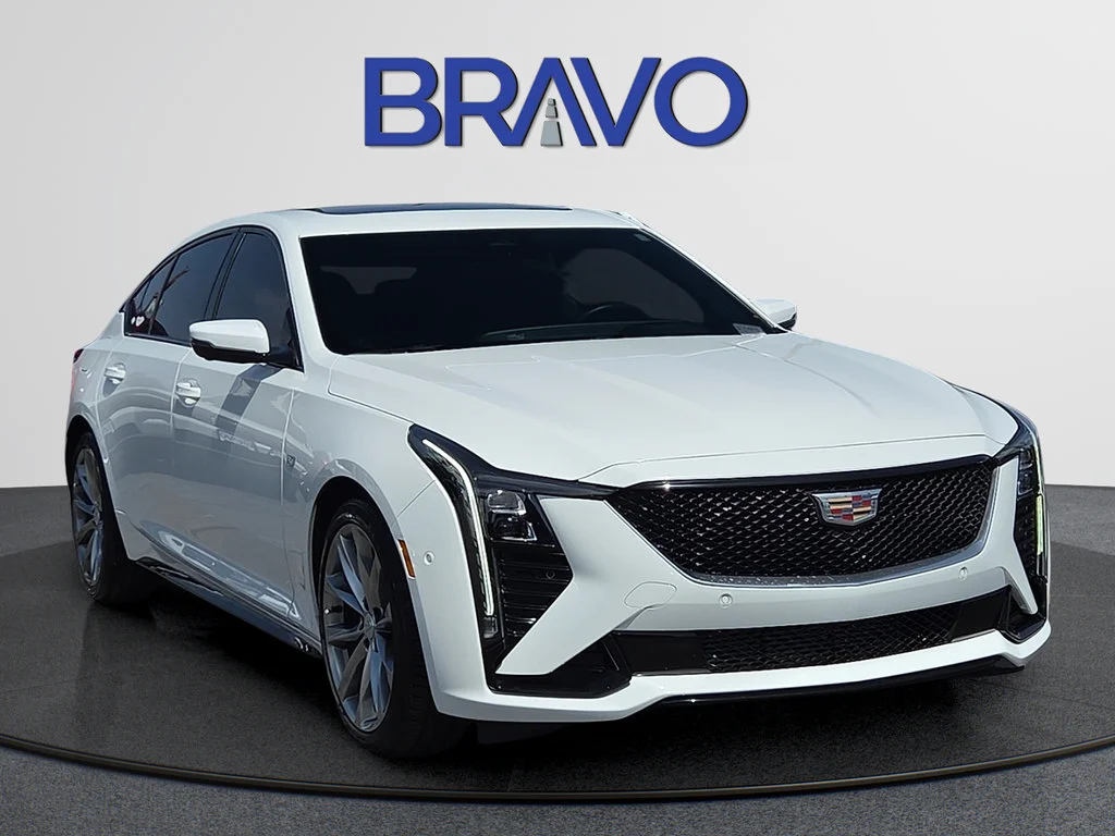 Used 2025 Summit White Cadillac Sport image 6