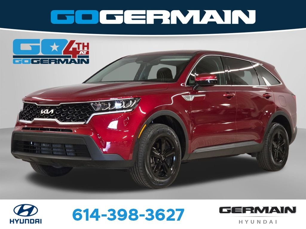 Used 2023 Red Kia LX image 1