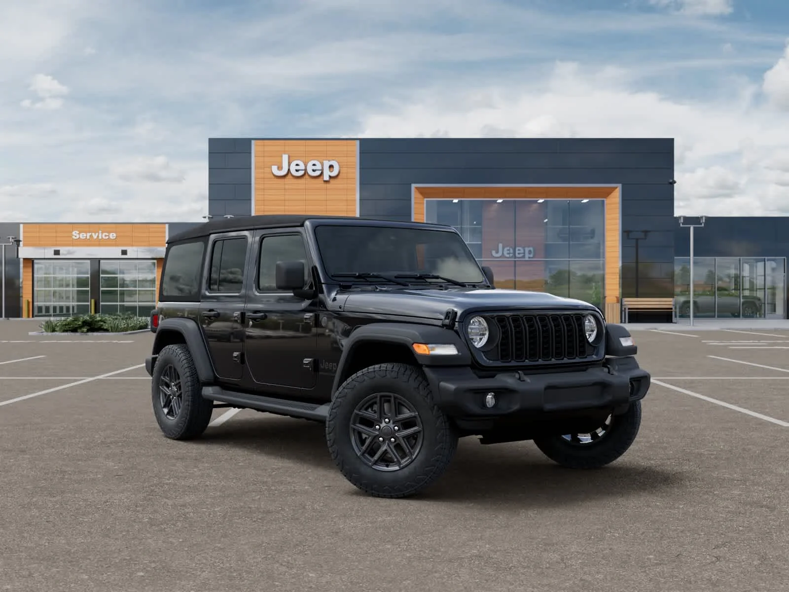 New 2026 Black Clearcoat Jeep Sport S image 5