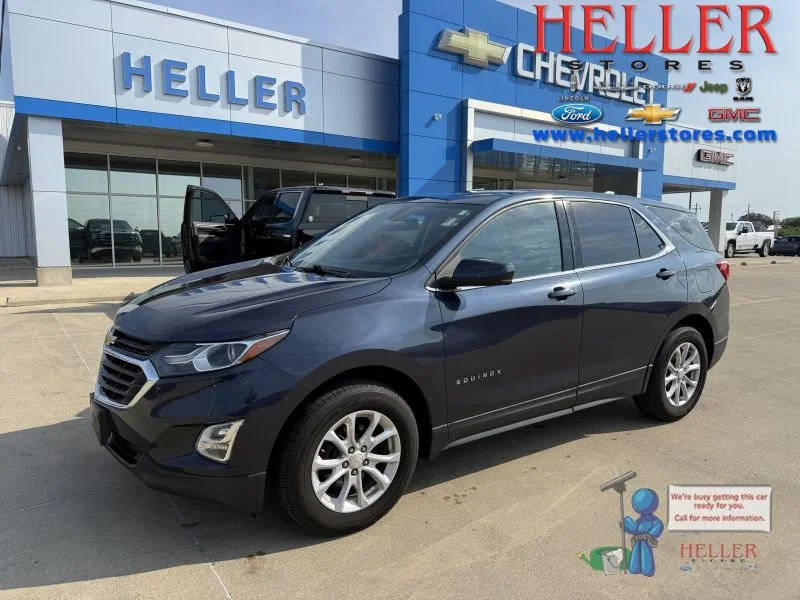 Used 2018 STORM BLUE METALLIC Chevrolet LT image 1
