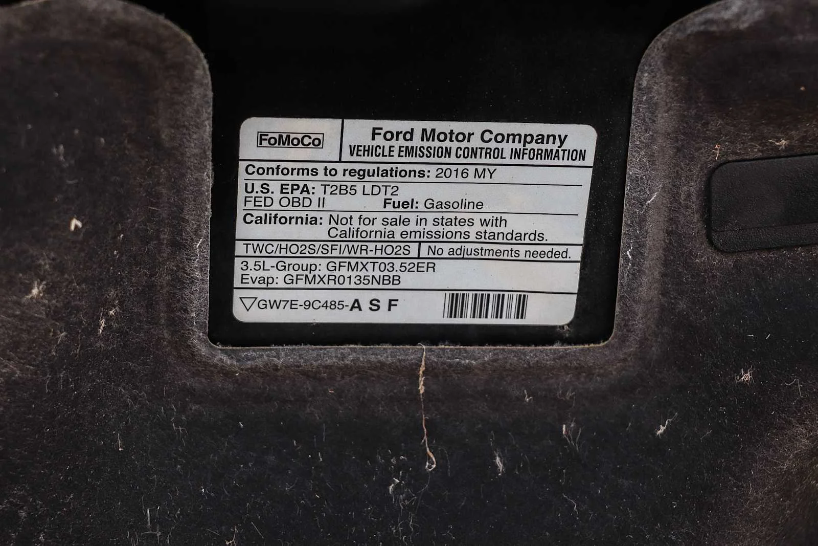 Used 2016 Magnetic Metallic Ford Titanium image 26