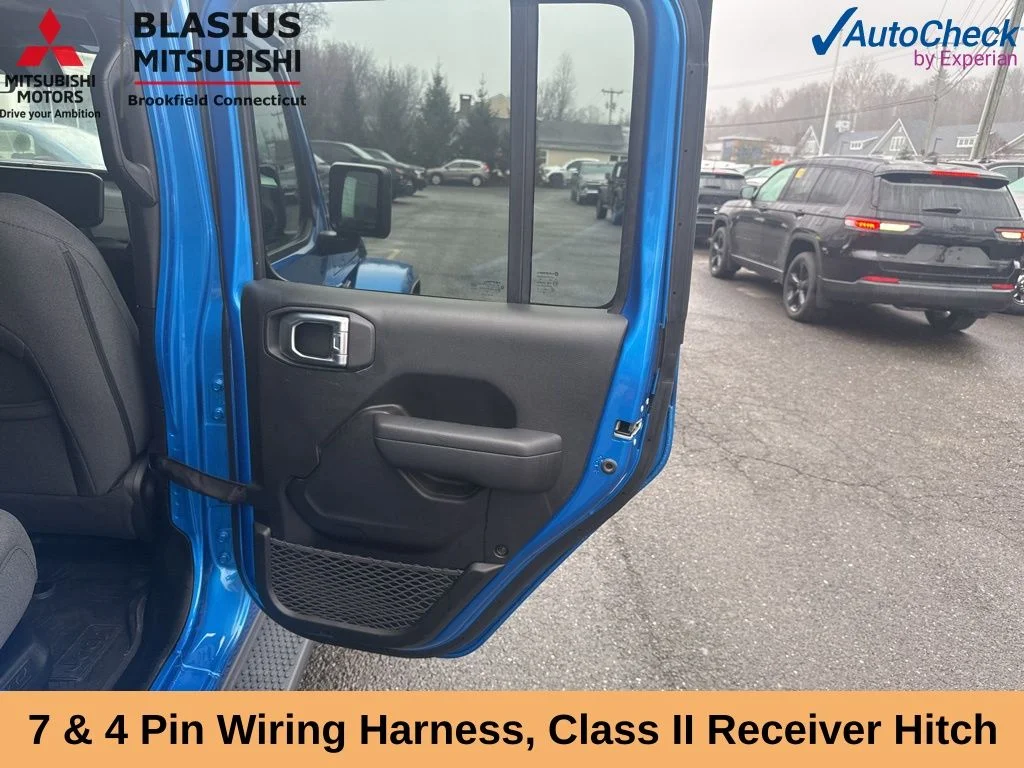 Used 2024 Blue Jeep Sport S 4xe image 21