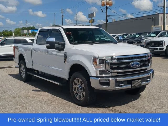 Used 2021 White Ford Lariat image 15