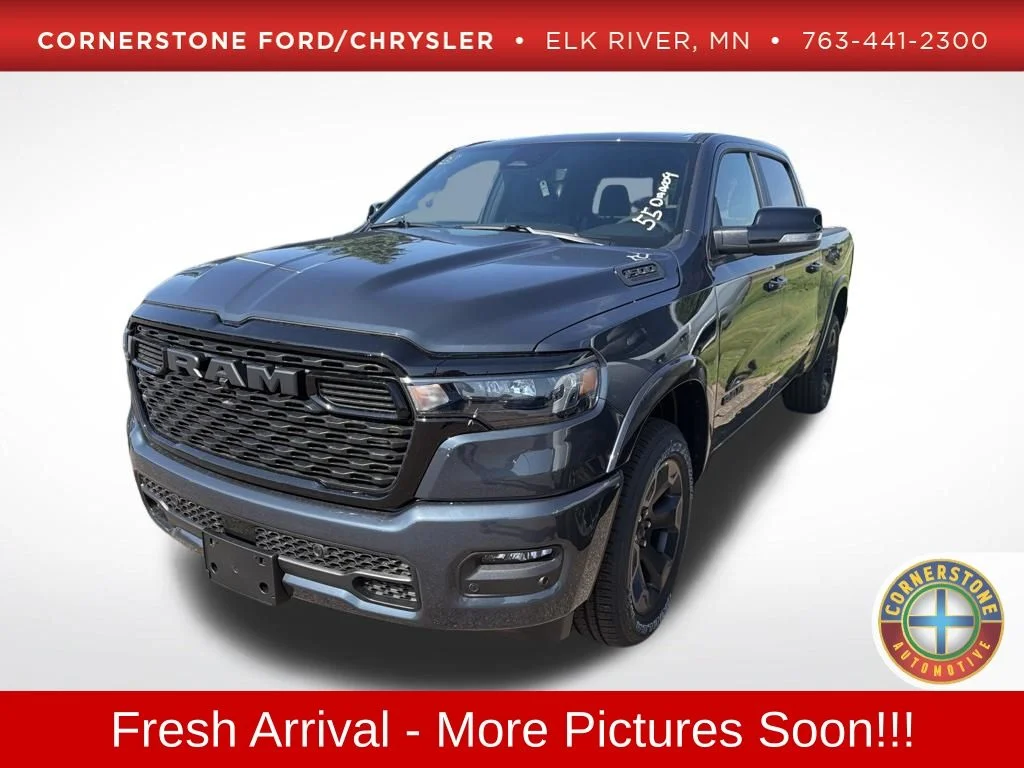 New 2026 Forged Blue Metallic Exterior Paint RAM Big Horn image 1