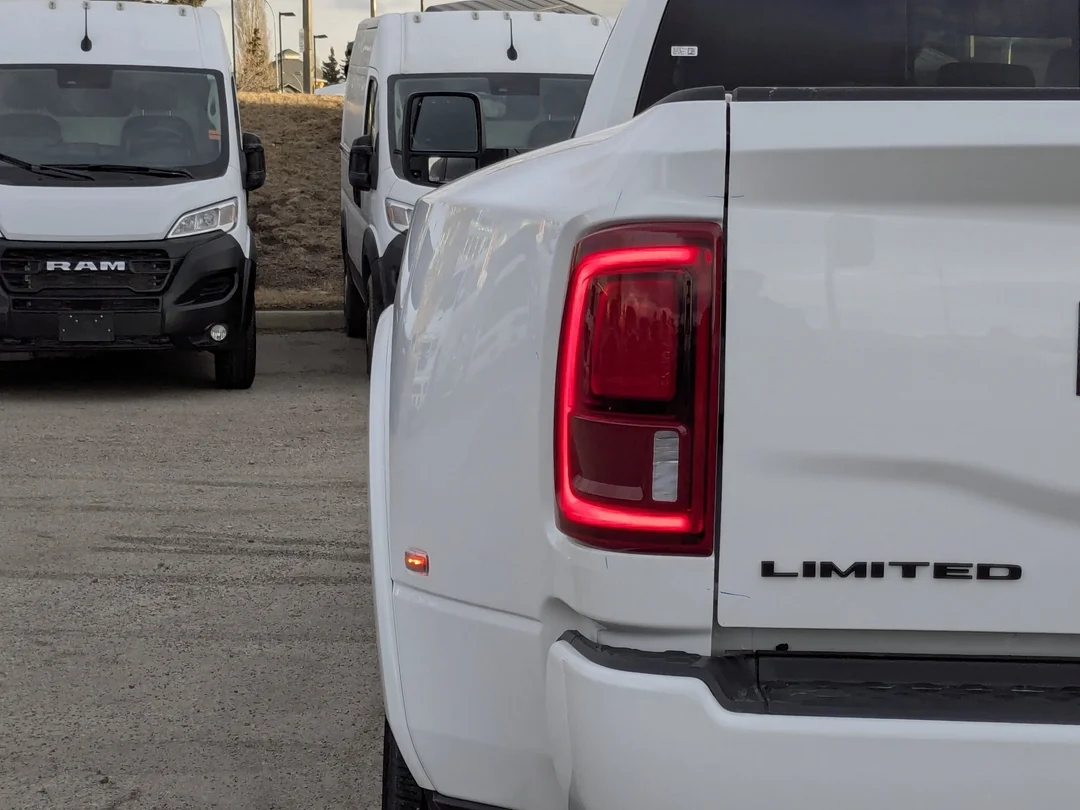 New 2026 White RAM Limited - - Dually Max Tow Grp - Night Edition - Power Sunroof & More! image 11