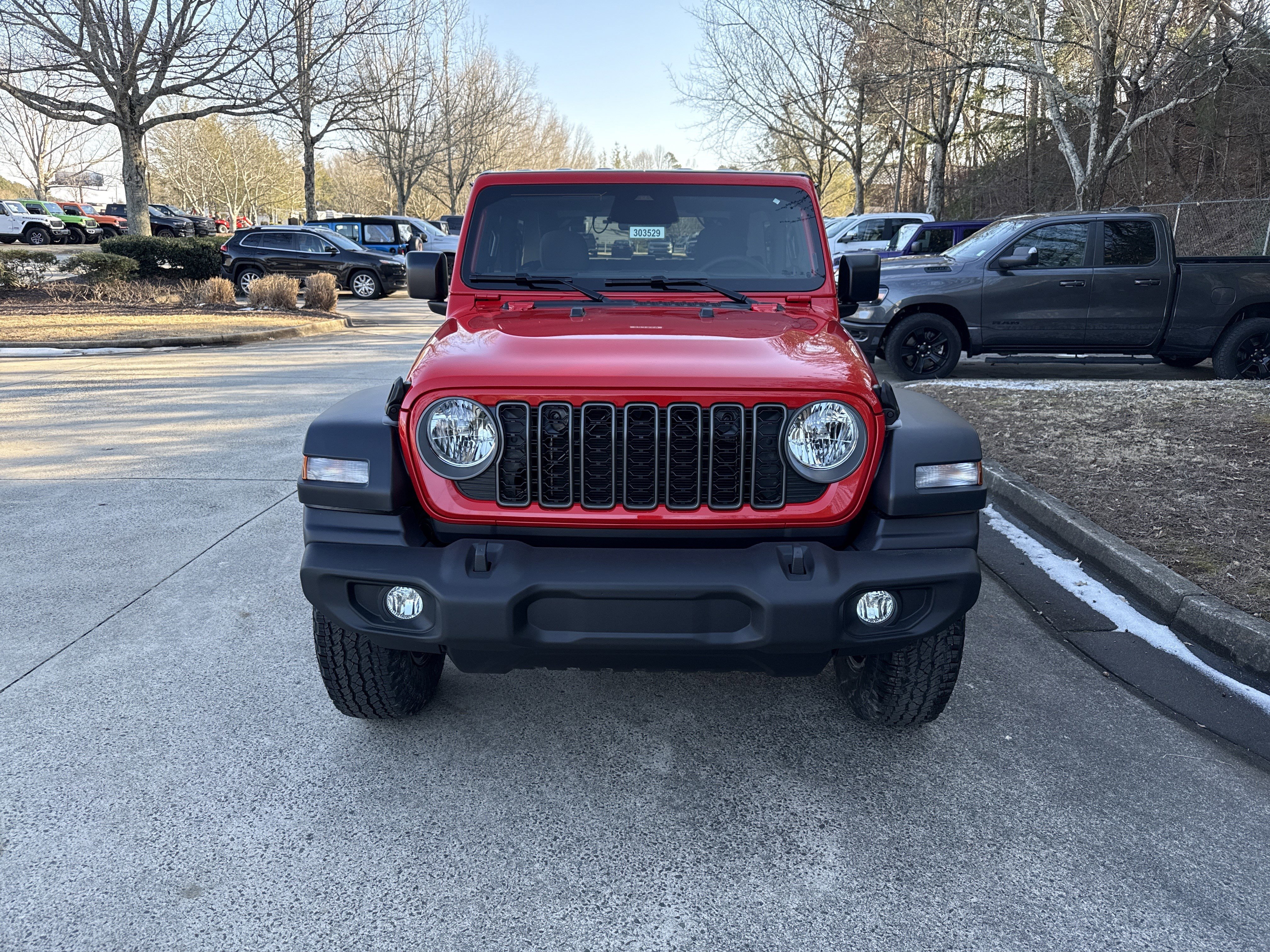 New 2026 Firecracker Red Clearcoat Jeep Sport S image 2