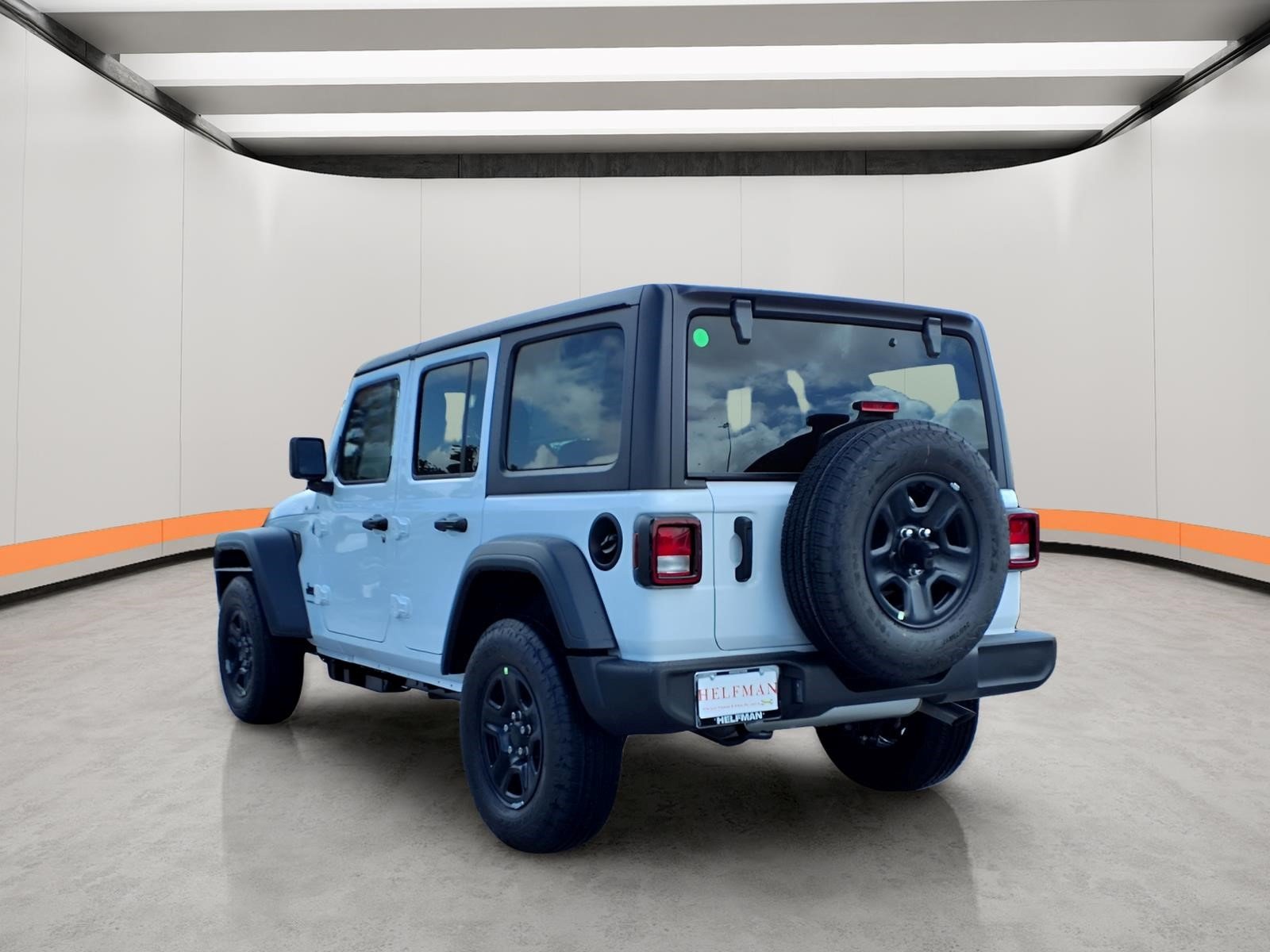 New 2026 Bright White Clear-Coat Exterior Paint Jeep Sport image 4