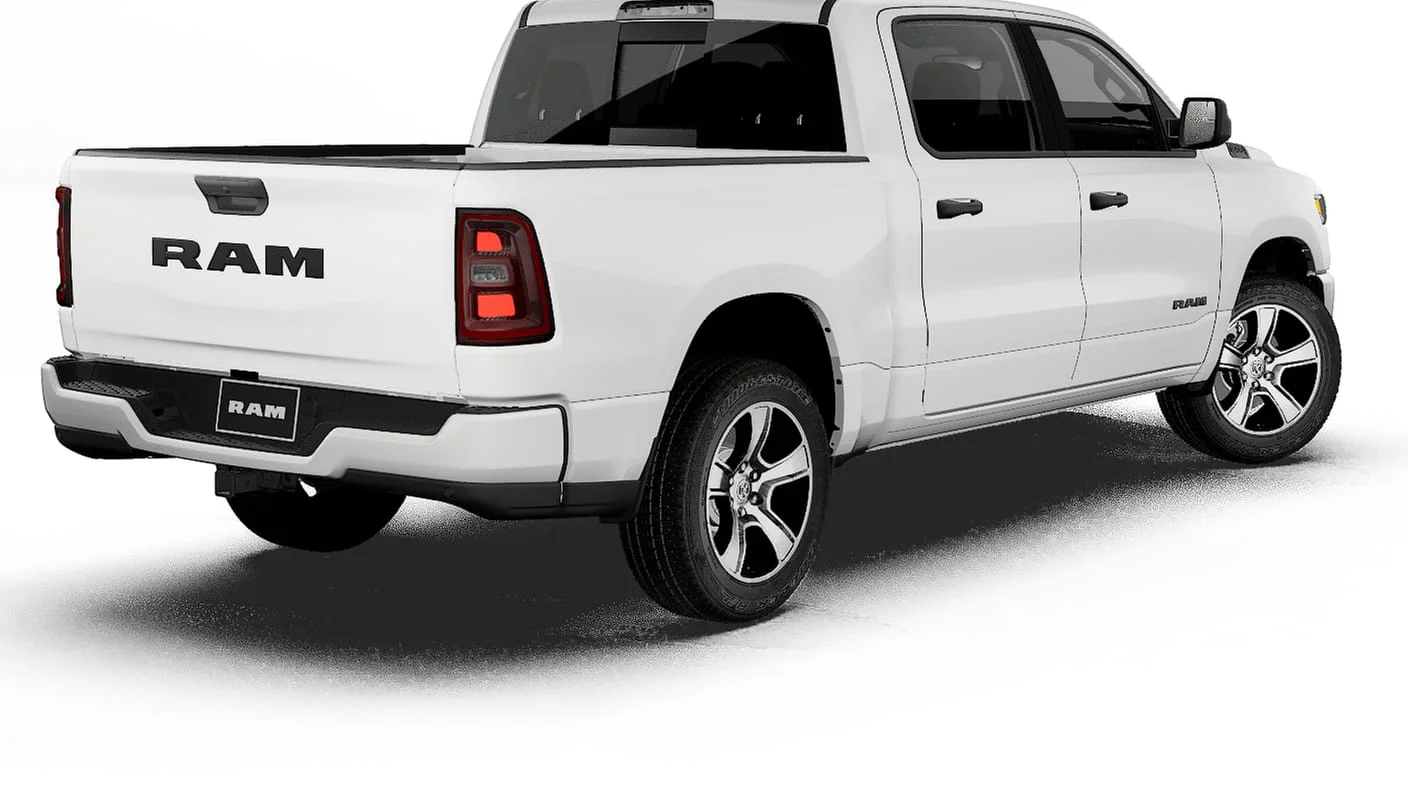 New 2027 Bright White Clear-Coat Exterior Paint RAM Express image 2
