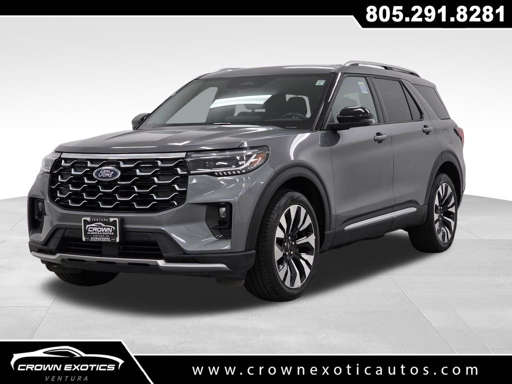 Used 2025 Gray Ford Platinum image 3