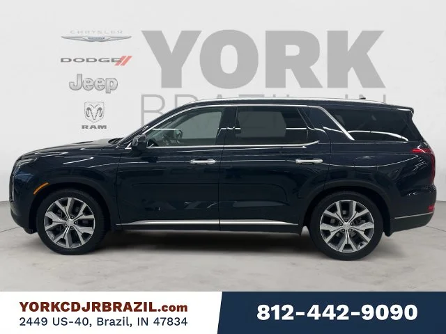 Used 2021 Blue Hyundai SEL image 2