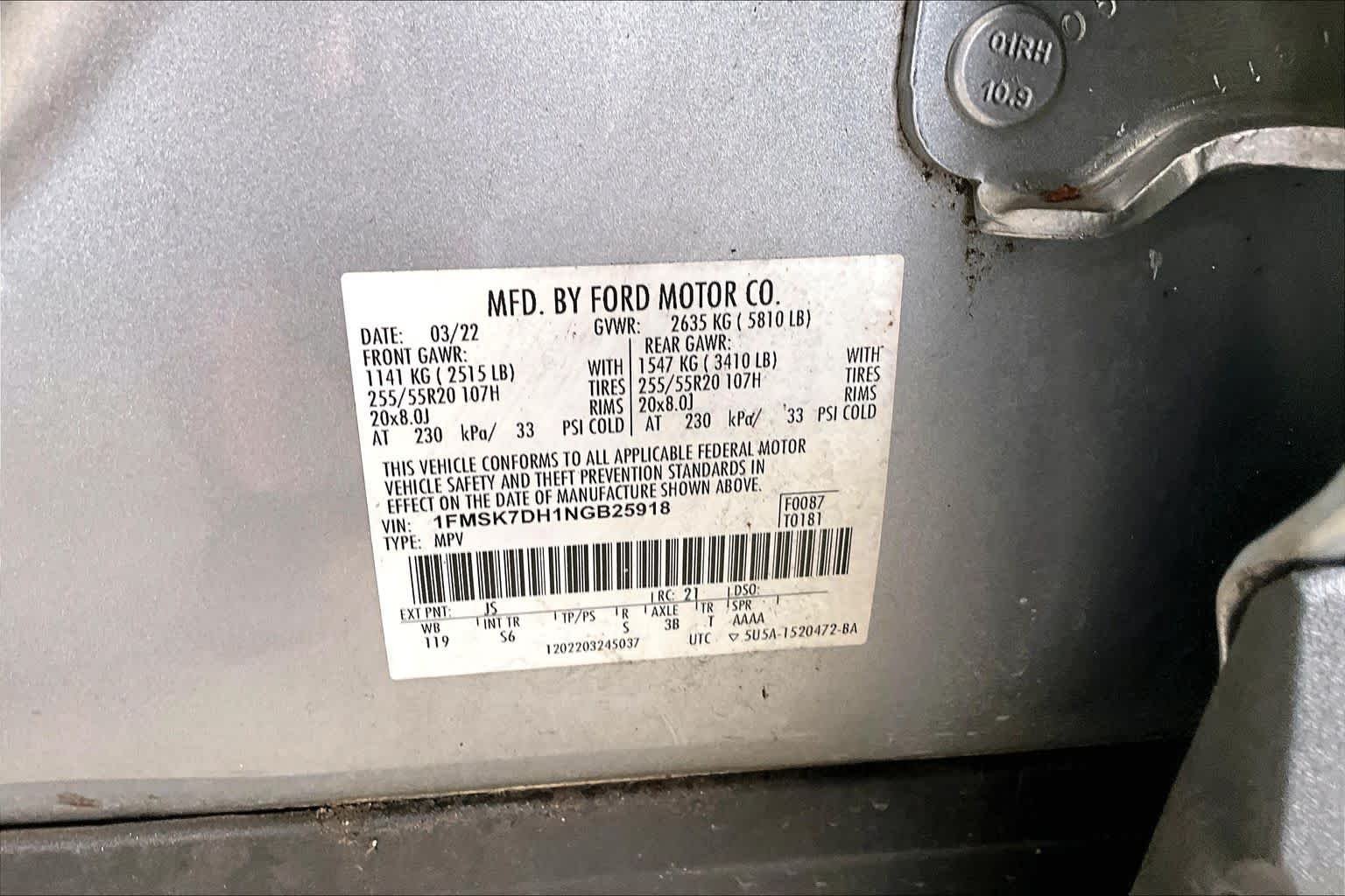 Used 2022 Iconic Silver Ford XLT image 32