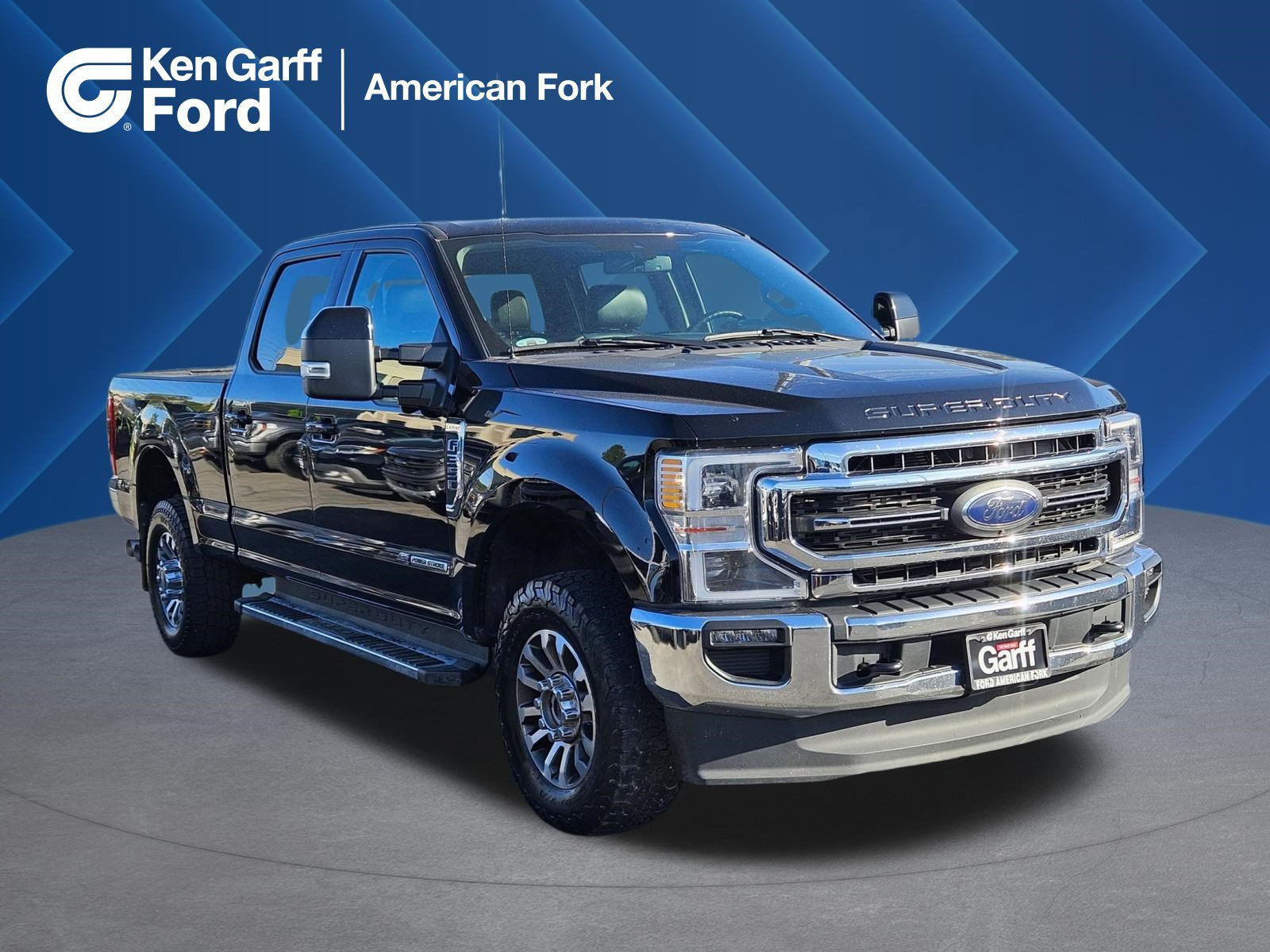 Used 2021 Black Metallic Ford LARIAT image 1