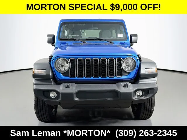 New 2026 Blue Jeep Sport image 2