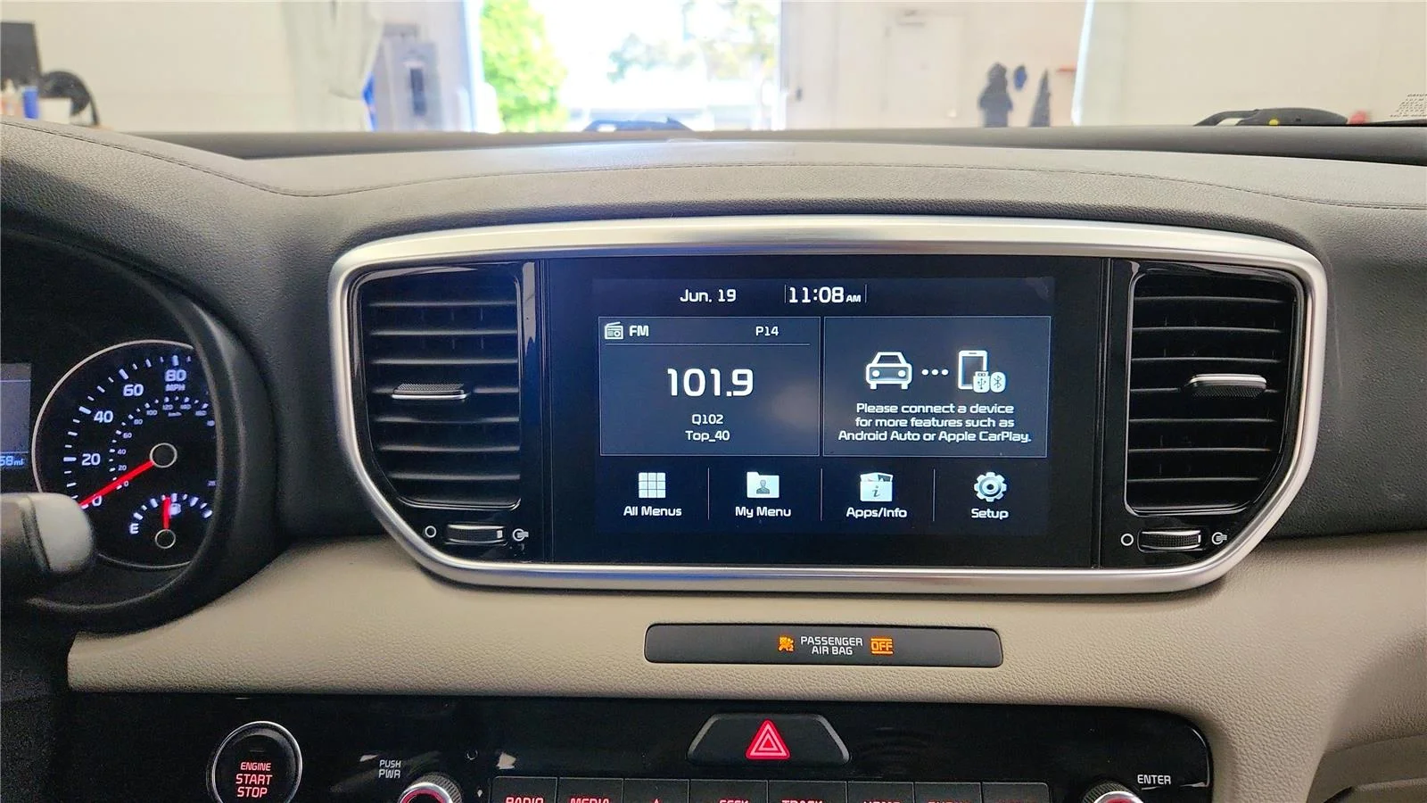 Used 2021 Black Cherry Kia EX image 25