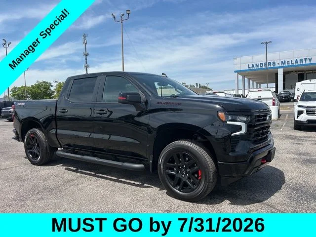 Used 2024 Black Chevrolet RST image 1