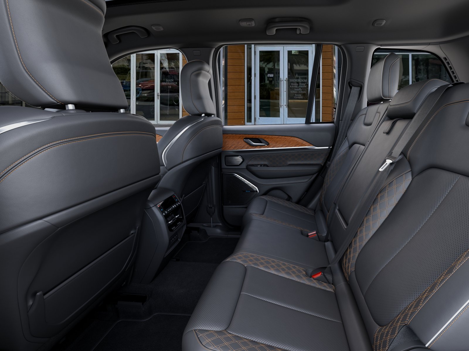 New 2026 Diamond Black Crystal Pearl-Coat Exterior Paint Jeep Summit image 57