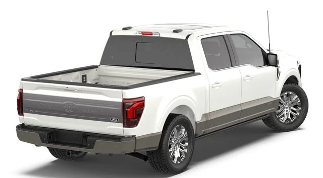 New 2026 Star White Metallic Tri-Coat Ford King Ranch image 3