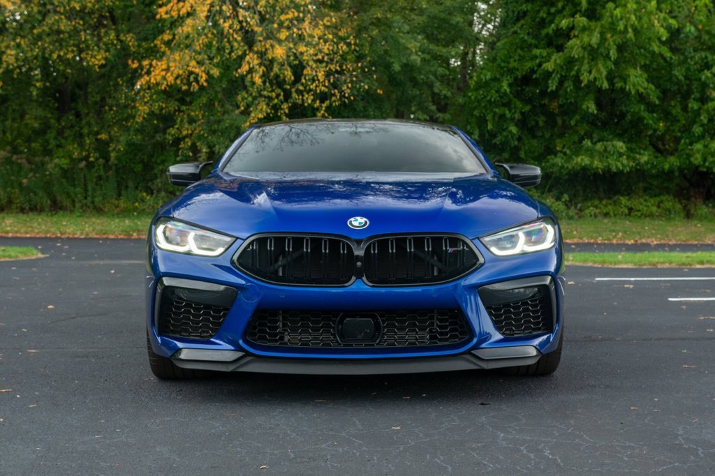 Used 2025 Marina Bay Blue Metallic BMW Competition image 2