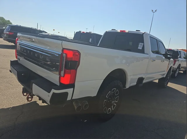 Used 2024 White Metallic Ford Platinum image 2