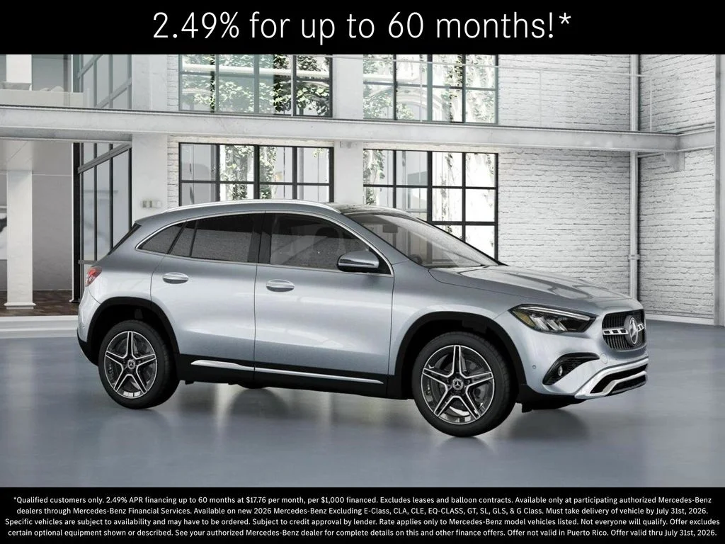 New 2026 Cirrus Silver Metallic Mercedes-Benz GLA 250 image 13