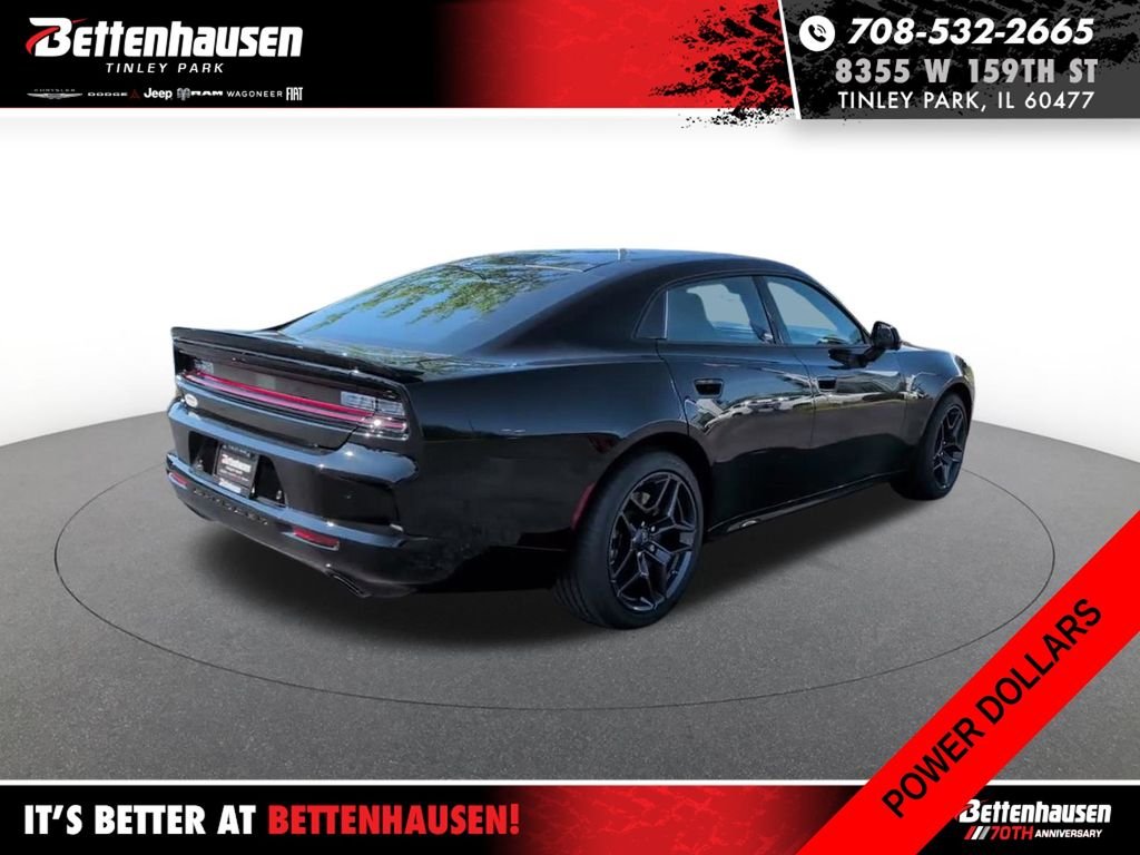 New 2026 Diamond Black Crystal Pearlcoat Dodge R/T Plus image 4