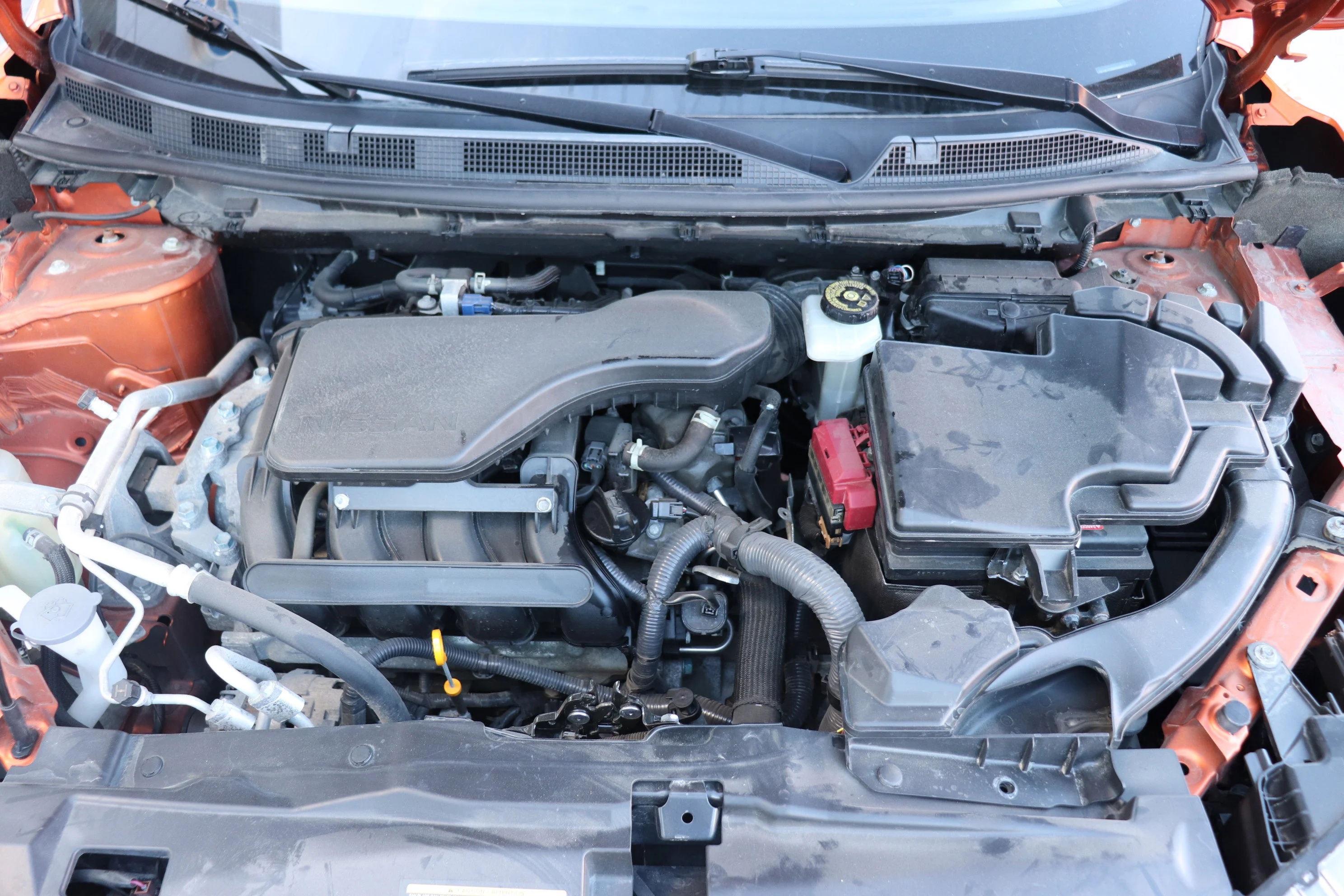 Certified Used 2022 ORANGE Nissan SV image 7