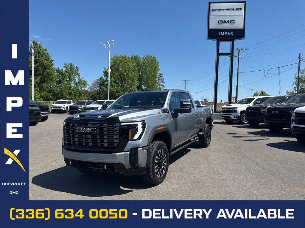 Sterling Metallic 2026 GMC Sierra 2500HD Denali Ultimate Crew Cab 4WD Pickup Truck Four-Wheel Drive