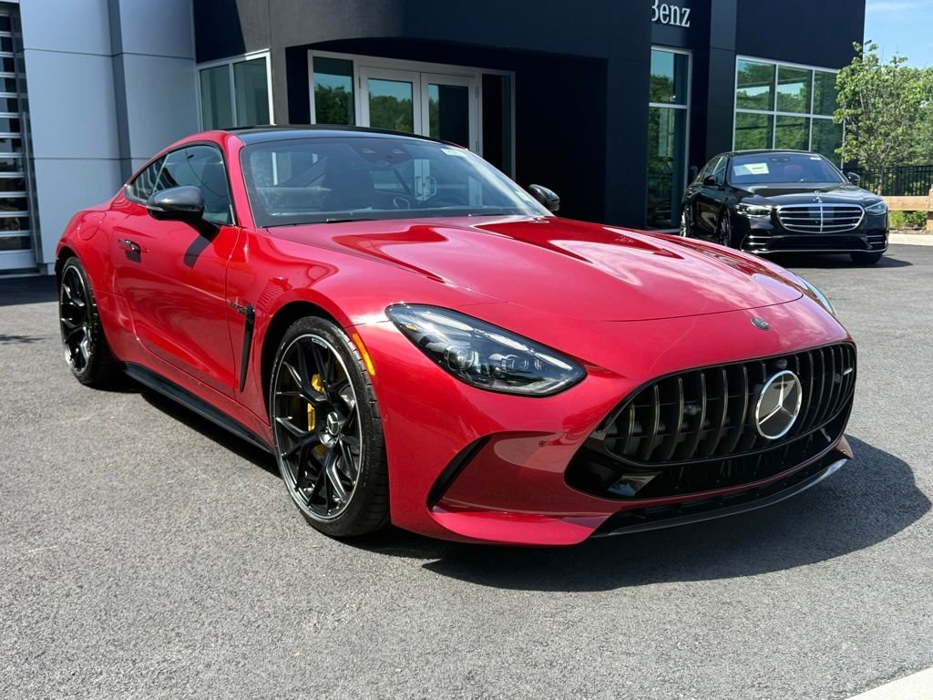 New 2026 MANUFAKTUR Patagonia Red Metallic Mercedes-Benz AMG® GT 55 Coupe image 1