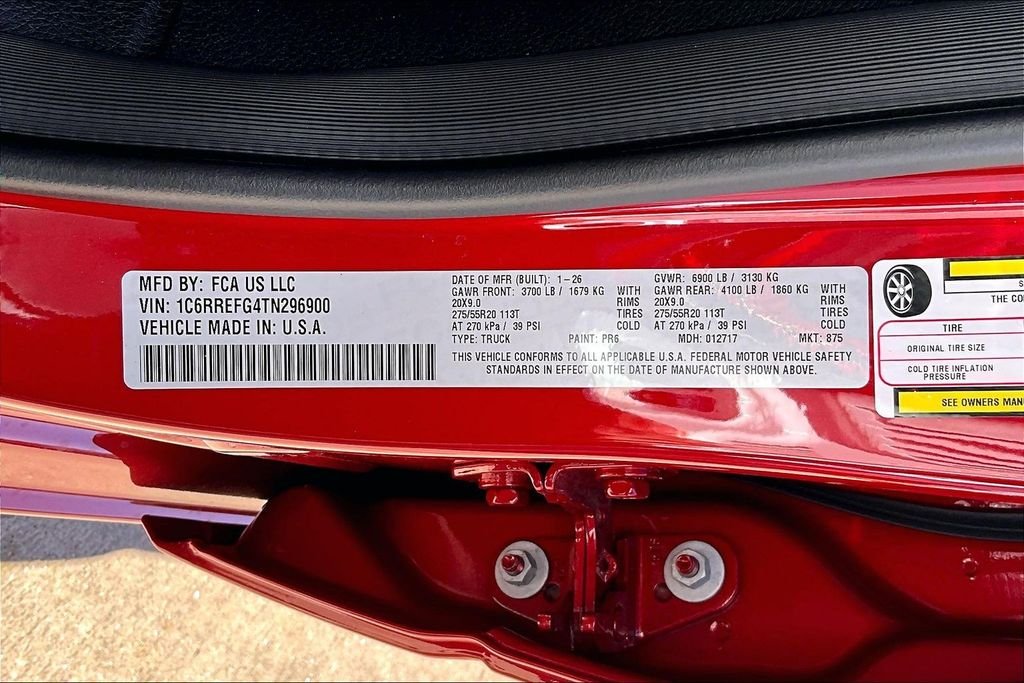 New 2026 Ram 1500 Big Horn/Lone Star 4D Crew Cab