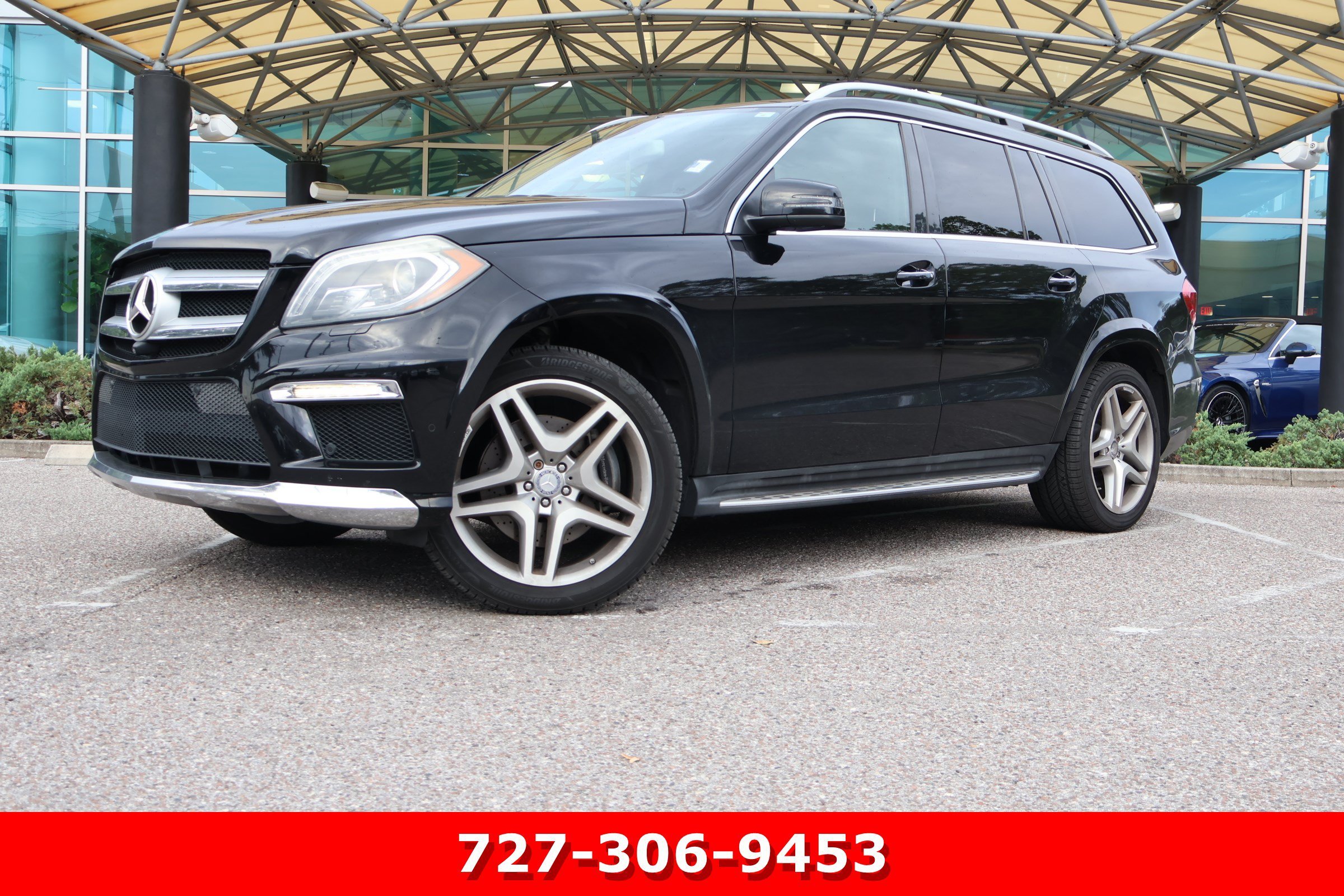 Used 2015 Black Mercedes-Benz GL 550 image 1