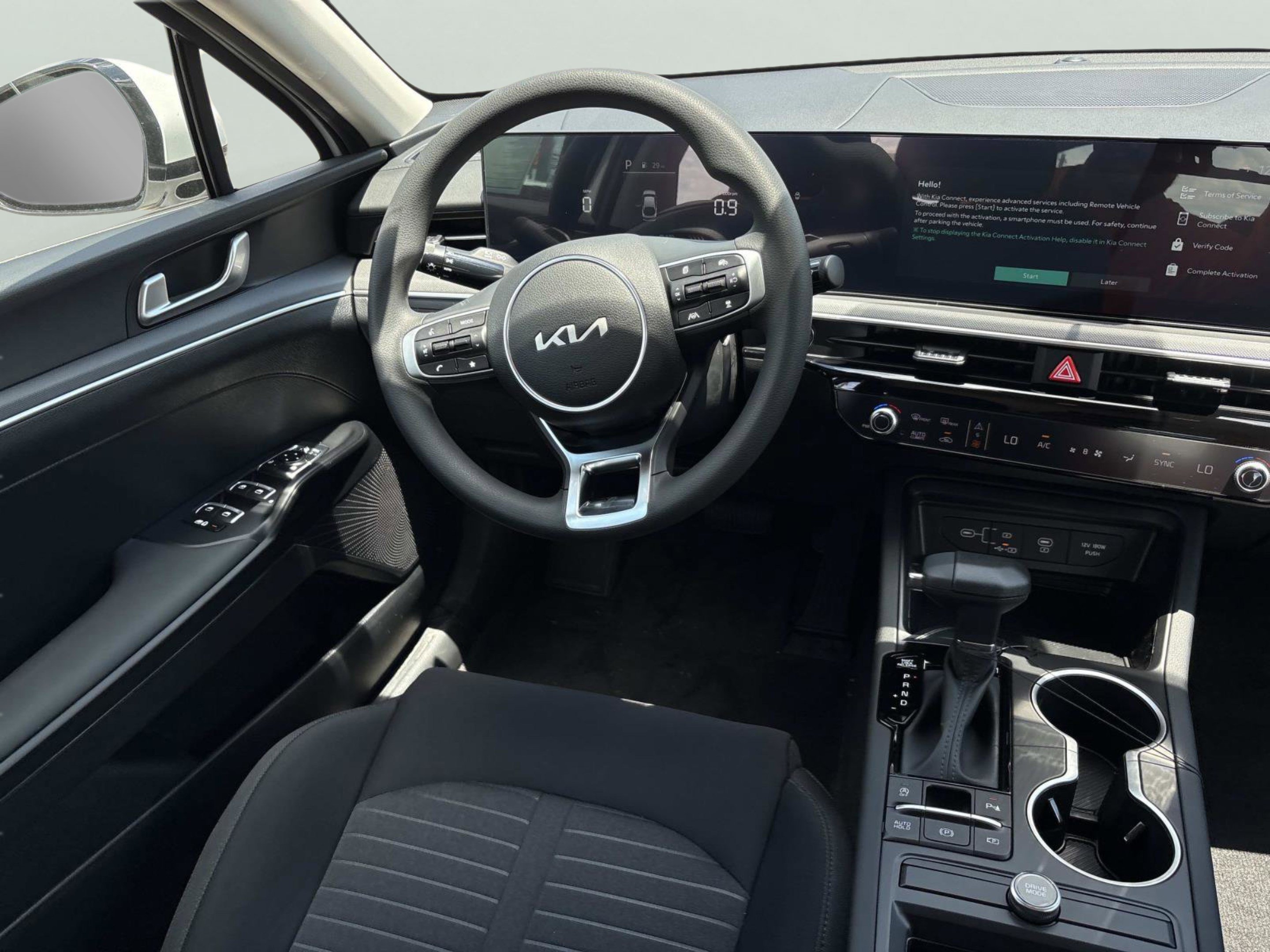 New 2026 Snow White Pearl Kia LXS FWD image 9