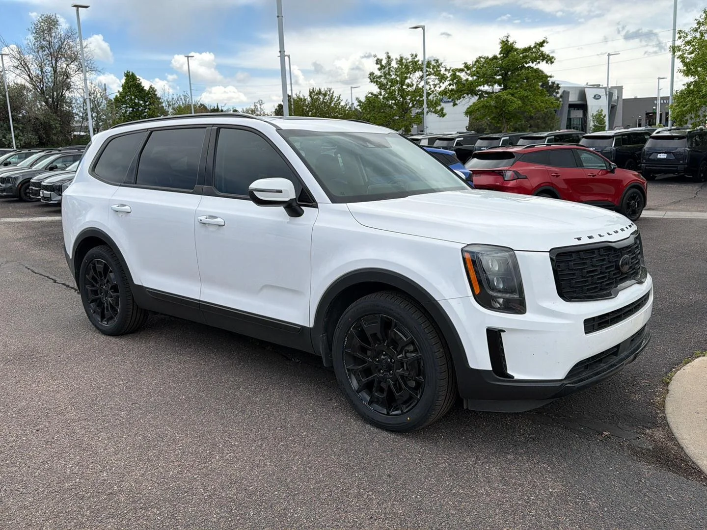 Used 2021 Glacial White Pearl Kia EX image 4