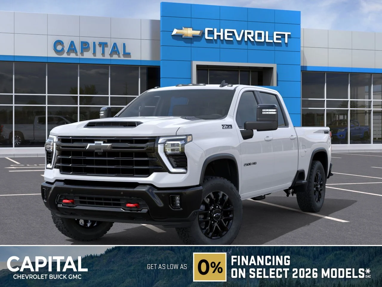 New 2026 Summit White Chevrolet LT image 1