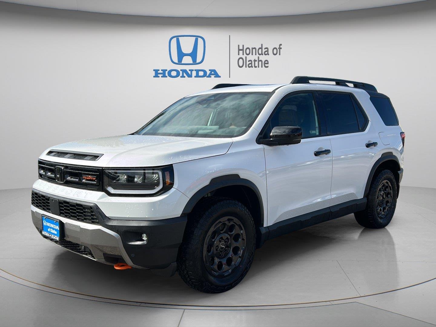 New 2026 Platinum White Pearl Honda TrailSport Elite Blackout image 7