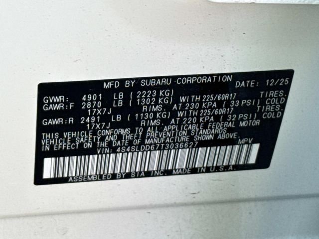 Used 2026 White Subaru Premium image 31