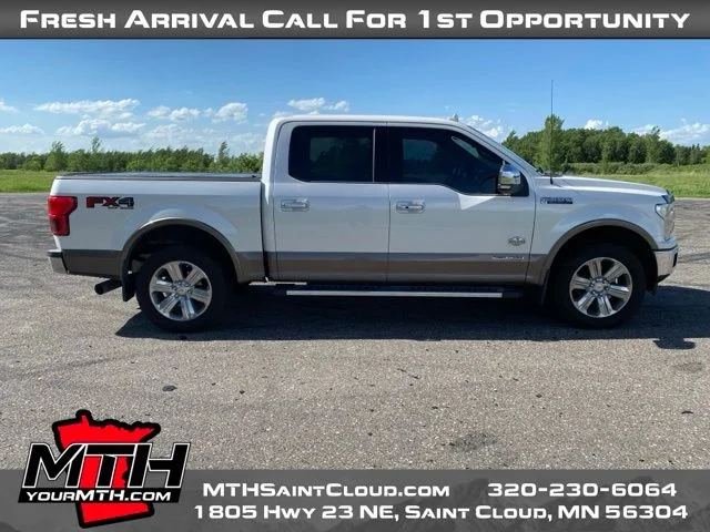 Used 2018 White Ford King Ranch image 1