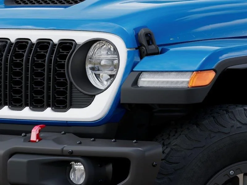 New 2026 Hydro Blue Pearl-Coat Exterior Paint Jeep Rubicon image 10