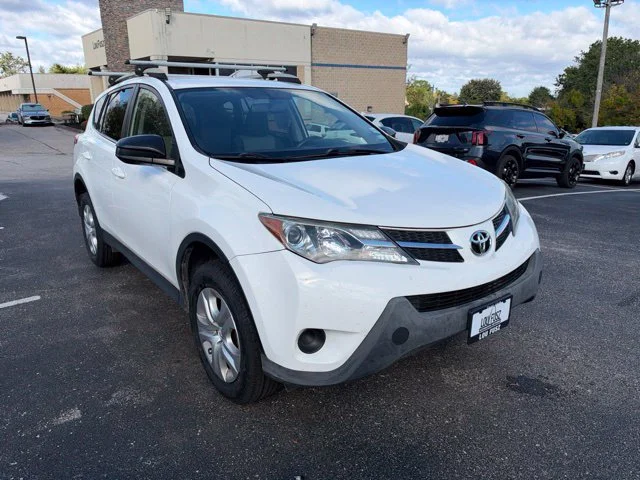 Used 2015 White Toyota LE image 1