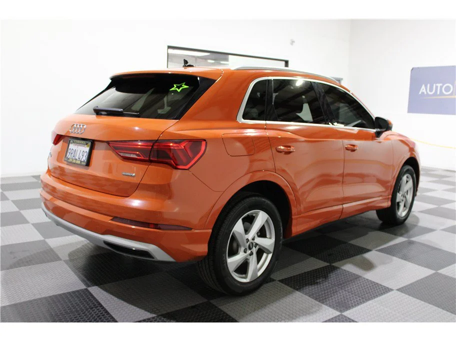 Used 2021 Orange Audi Premium image 4