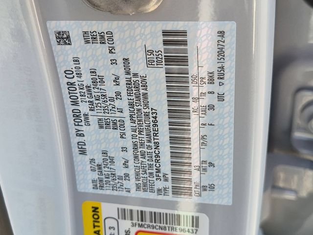 New 2026 Space White Metallic Ford Outer Banks® image 24